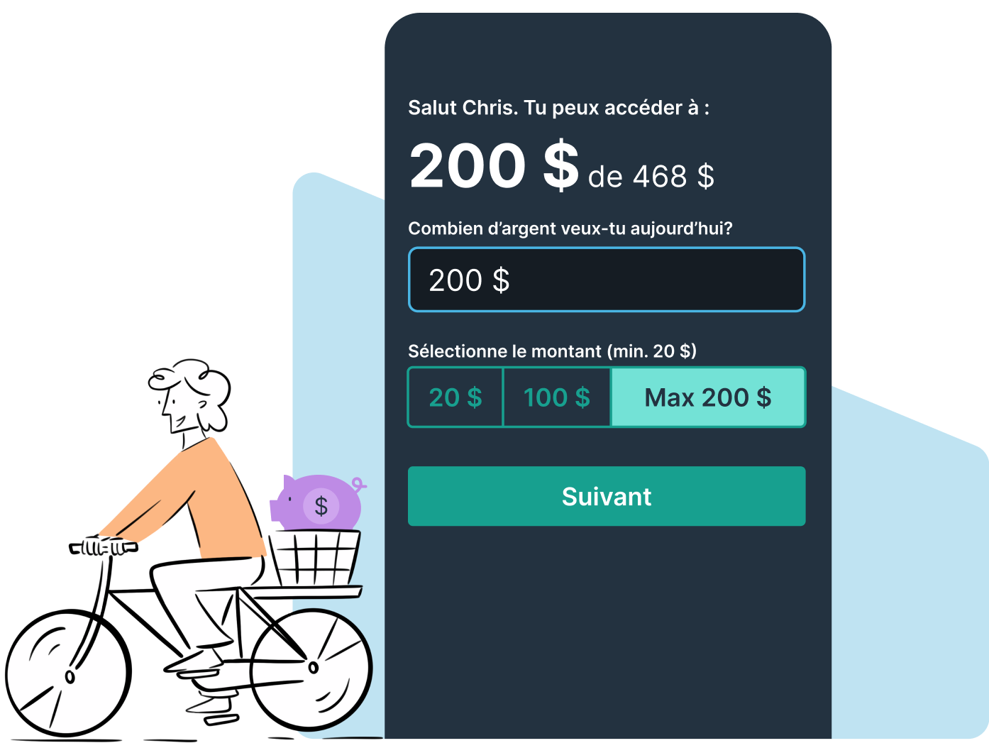 French Home Page App+Bike